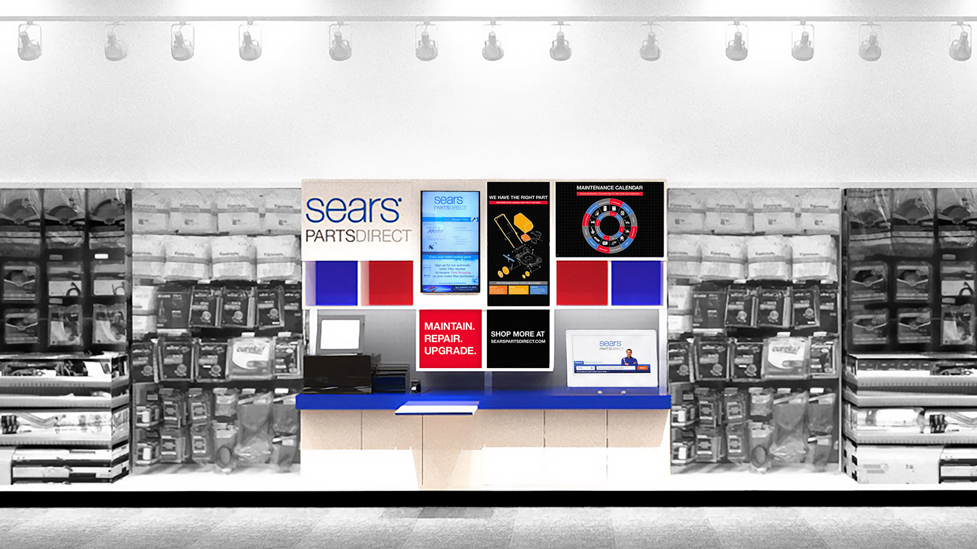 Sears Parts Direct Micro Concept Home Appliance Backwall Design